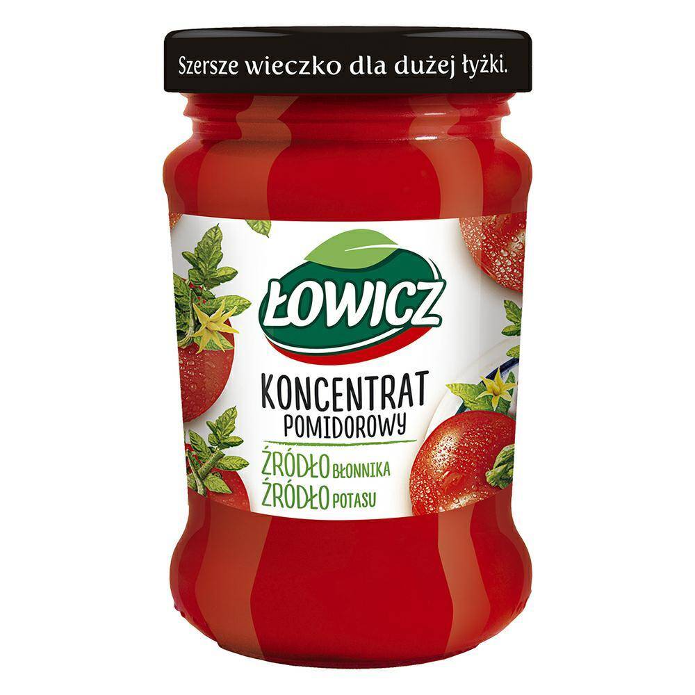 Przetwory ŁOWICZ Koncentrat pom.190g *12.