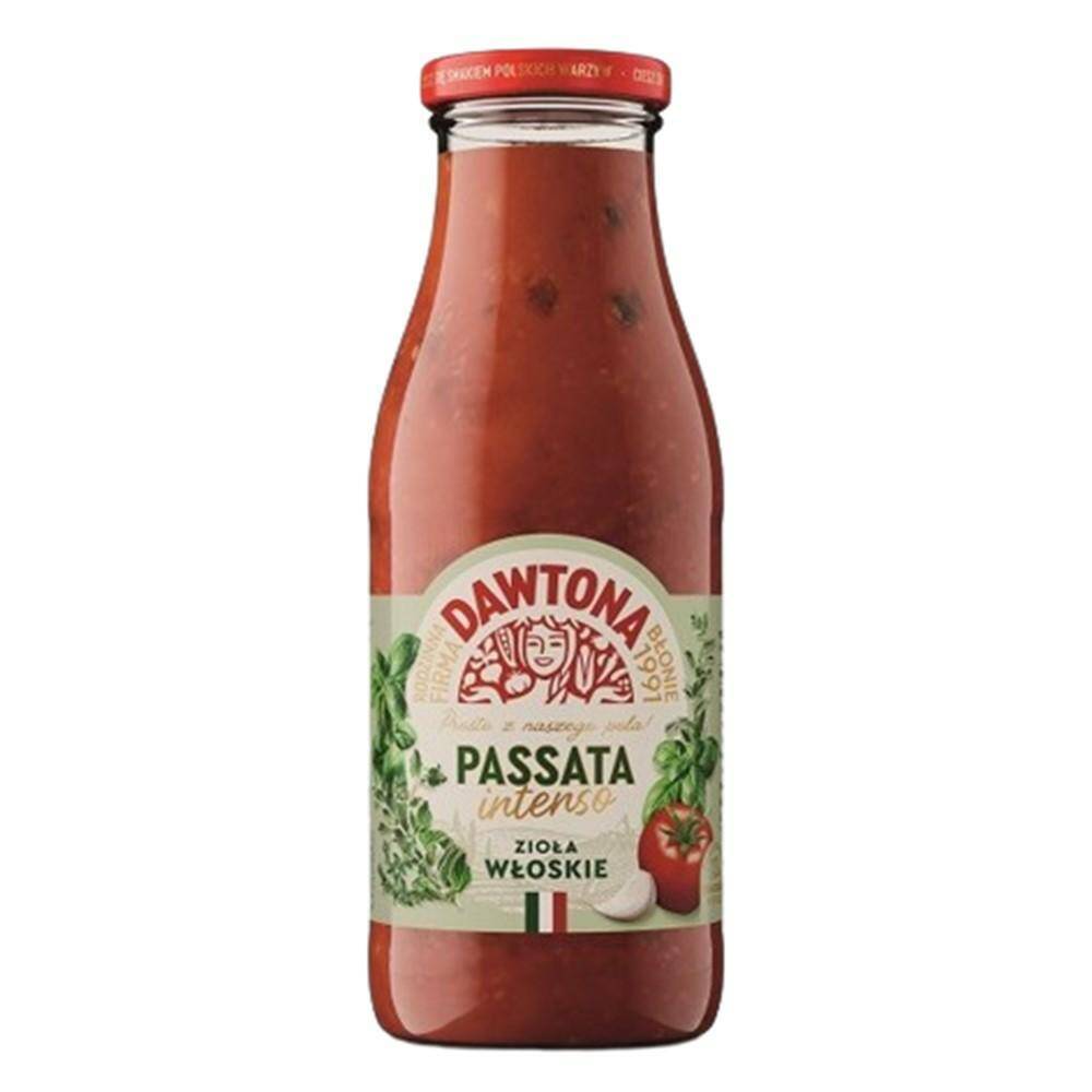 Przetwory DAWTONA Passata Intenso zioła WŁOSKIE