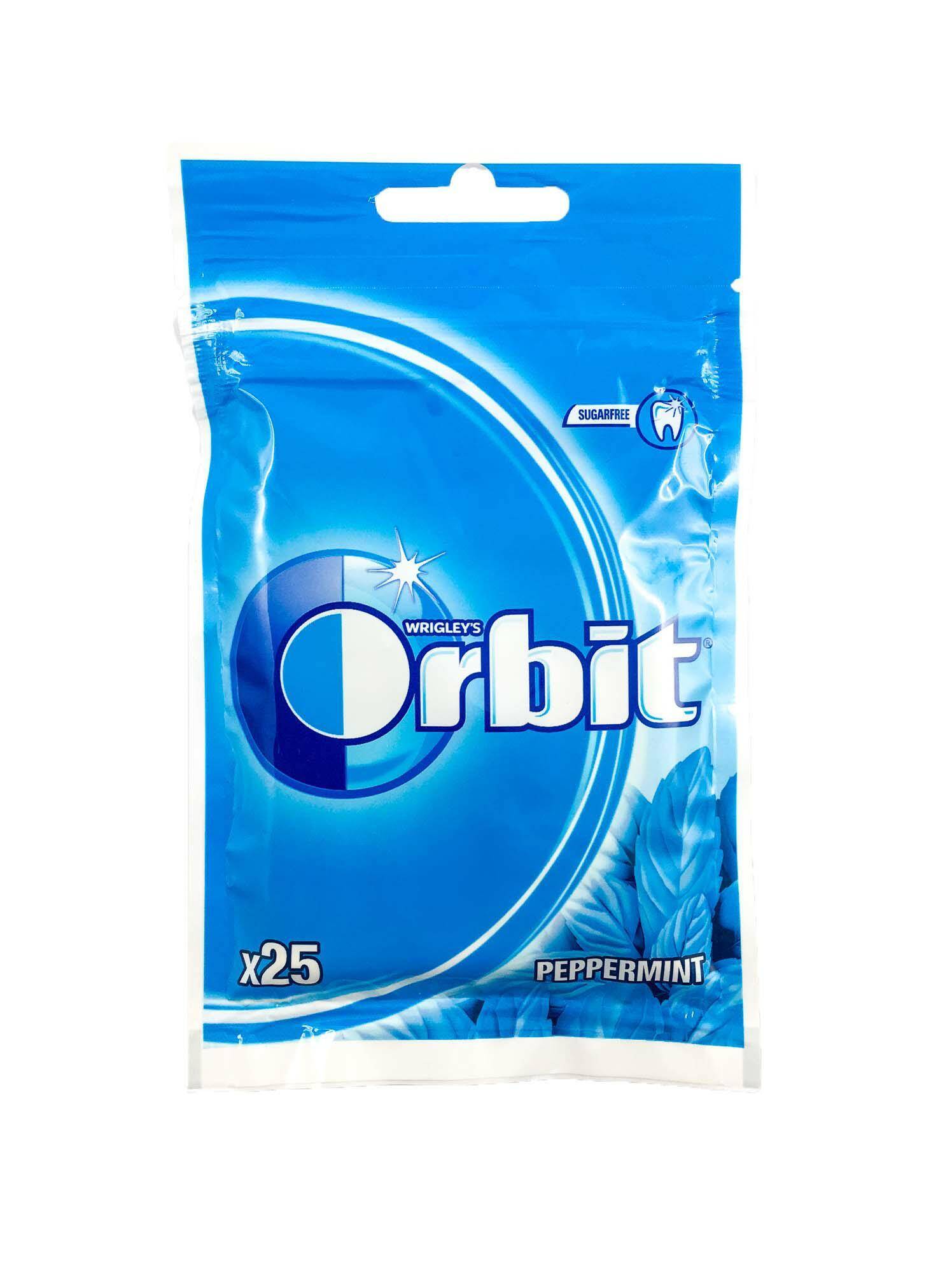 Guma torba ORBIT PEPERMINT 35g*22 (25