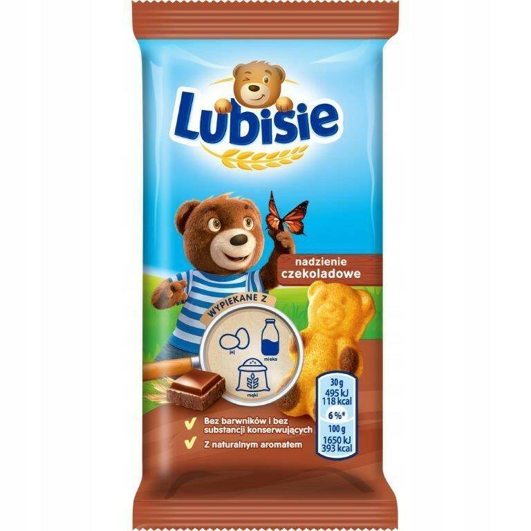 LUBISIE z czekoladą 30g*24