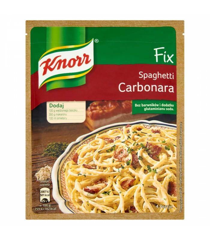 KNOR fix spag.Carbonara 38g*22