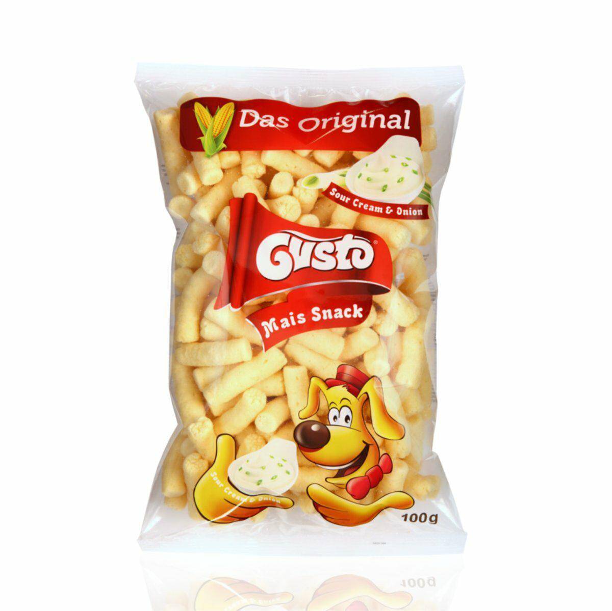 GUSTO chrupki kuk.cebula-śmietana  100g
