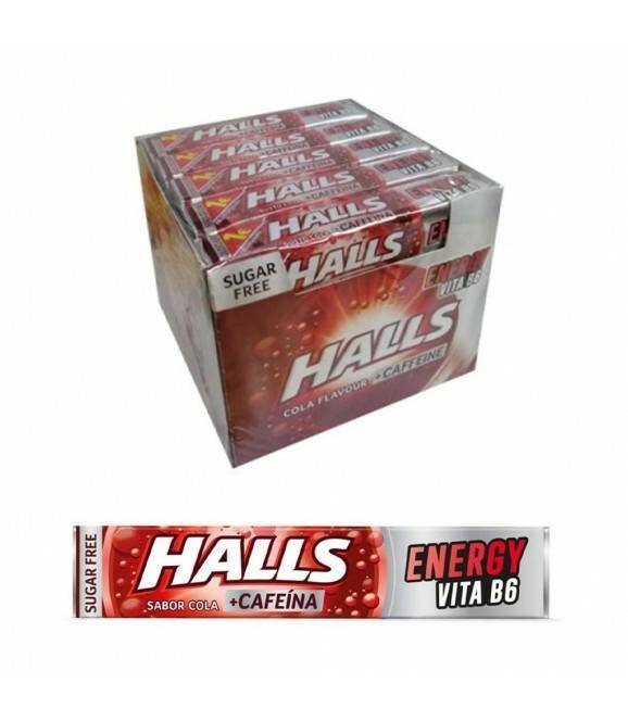 HALLS drop.COLA 32g*20 CZERWONE
