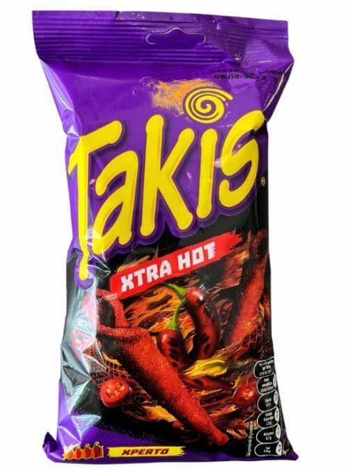 TAKIS chips XTRA HOT 90g *18