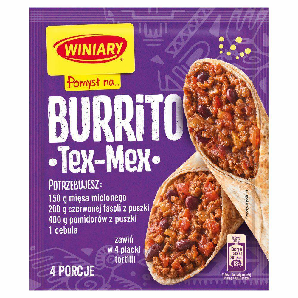WINIARY Pomysł BURRITO 30g*21