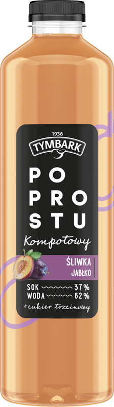 TYMBARK 1,25L Po Prostu Kompot Śliwka