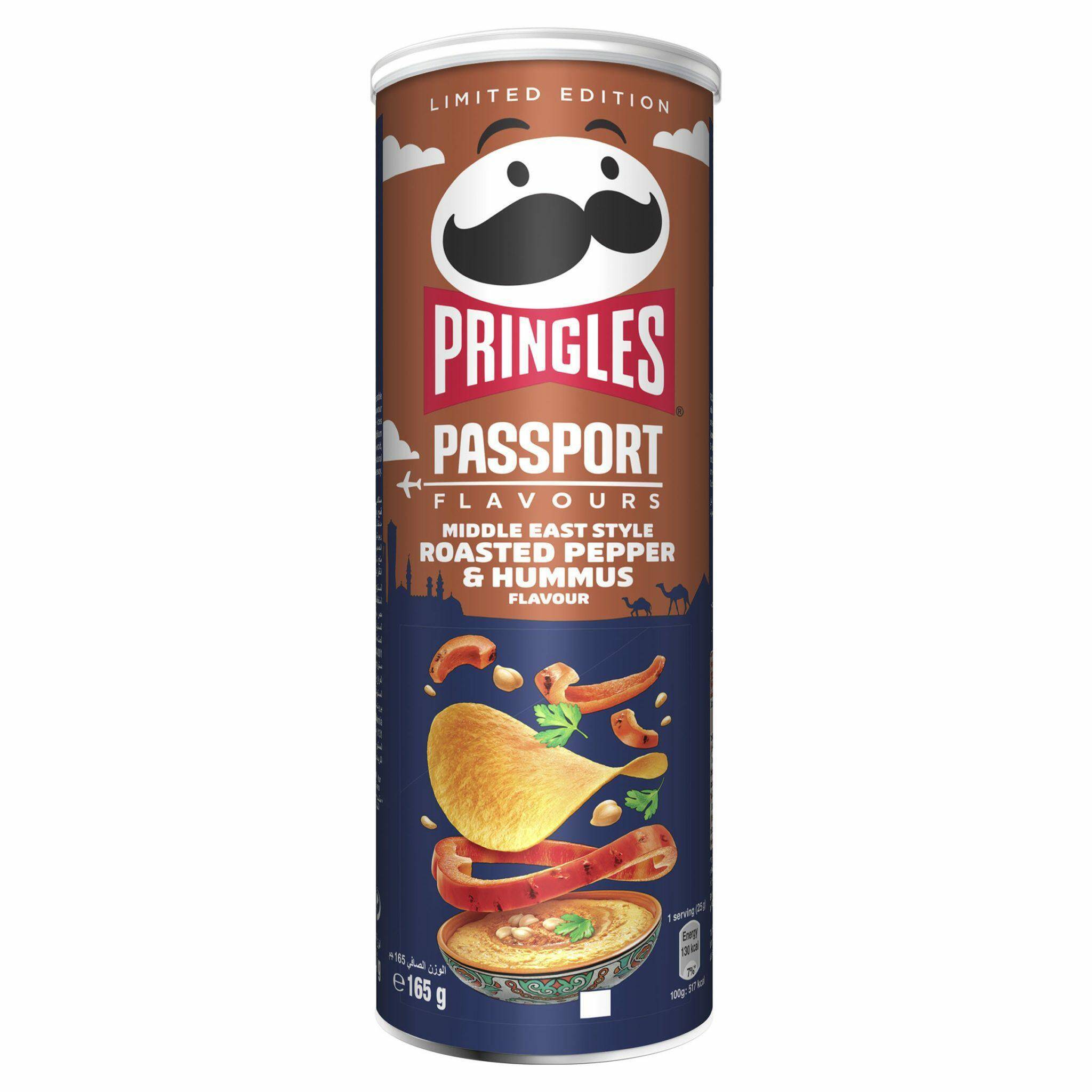 PRINGLES Pepper & Hummus 165g*19