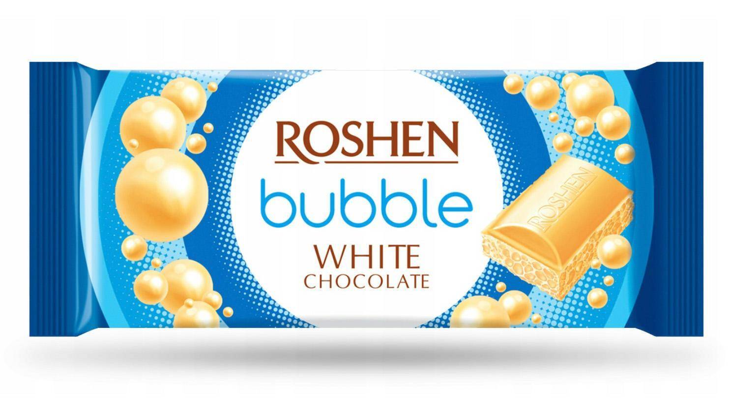 ROSHEN czekol. Bubble White 80g*20