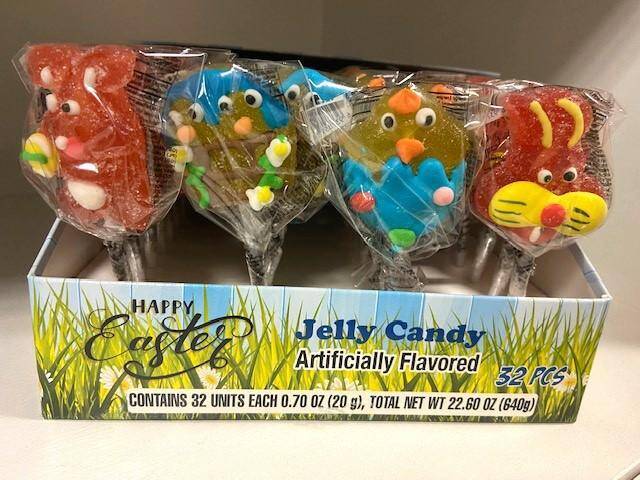 WIELK. LIZAK Happy Easter Jelly Candy