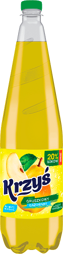 Jurajska Krzyś Grusz.20% sok Gaz 1,25L*6
