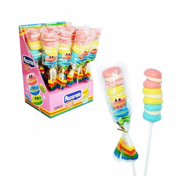 Zelki MACAROON Gummy Candy 18g *20szt