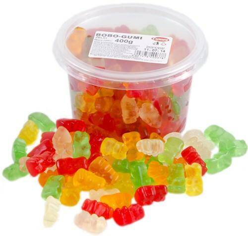 BOBO JELLY Żelki Misie 400g*12