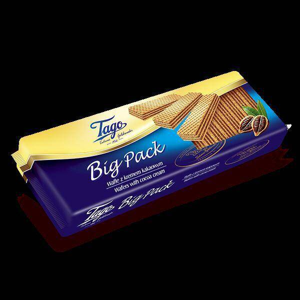 TAGO Wafelki kakaowe BIG Pack 415g*16.