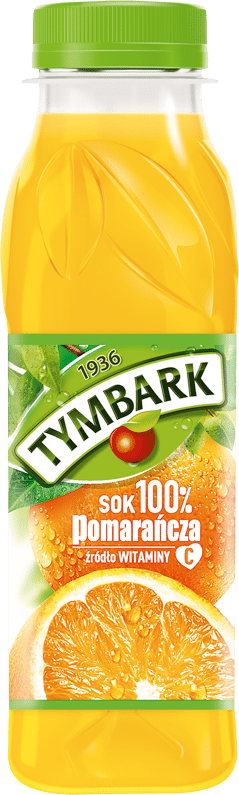 TYMBARK 0,3L sok pomarańczowy*12 PLASTI.