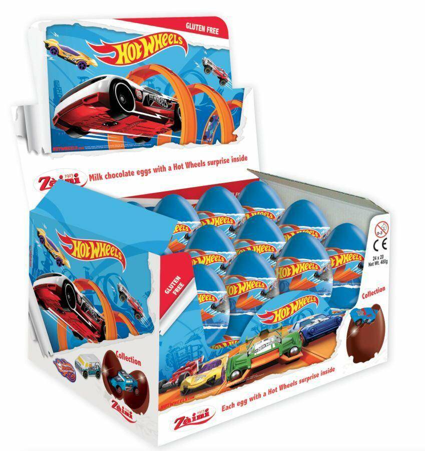 Jajko niesp. HOT WHEELS*24