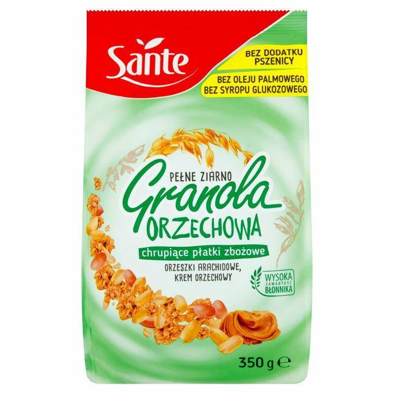 SANTE Granola Orzechowa 350g*14.