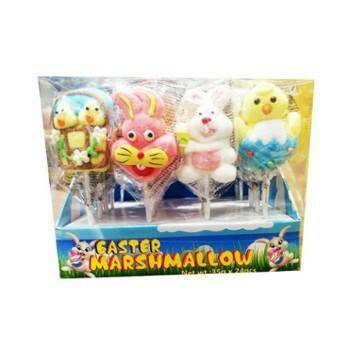WIELK LIZAK Happy Easter Marshmallow