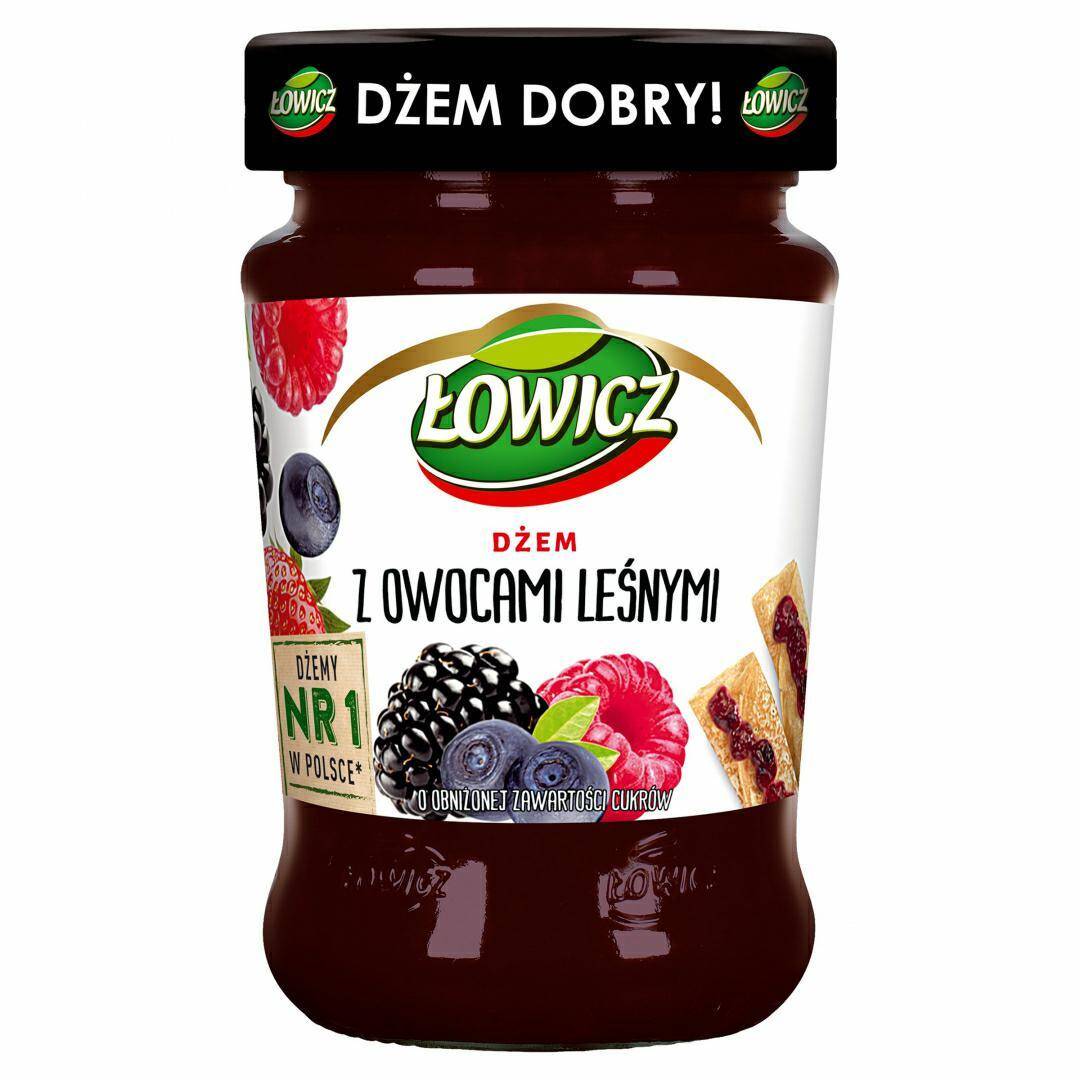 Przetwory ŁOWICZ dżem leśny 280g*8.