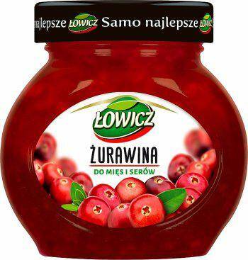 ŁOWICZ Żurawina 230g!*8