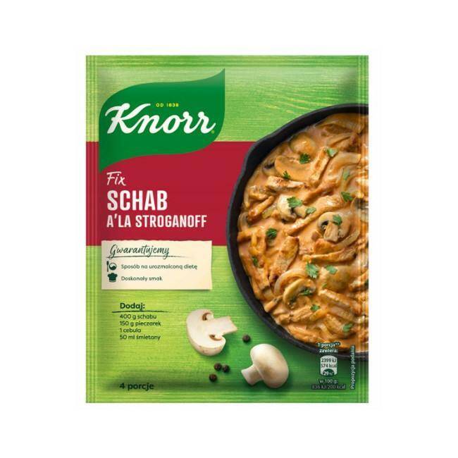KNOR Fix Strogonow 53g*20