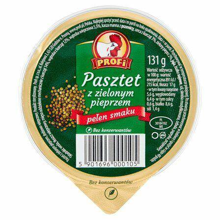 Pasztet wielkop.pieprz ziel. 131g*24