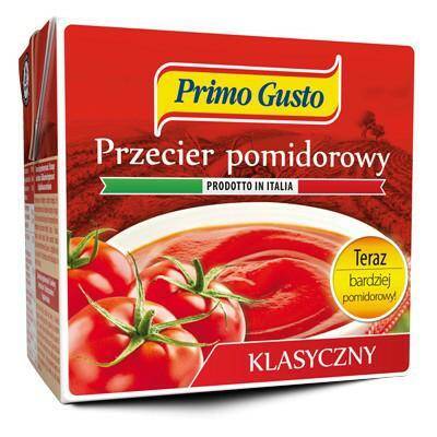 Przetwory PRIMO GUSTO sos pomidor 500g*12 kart..