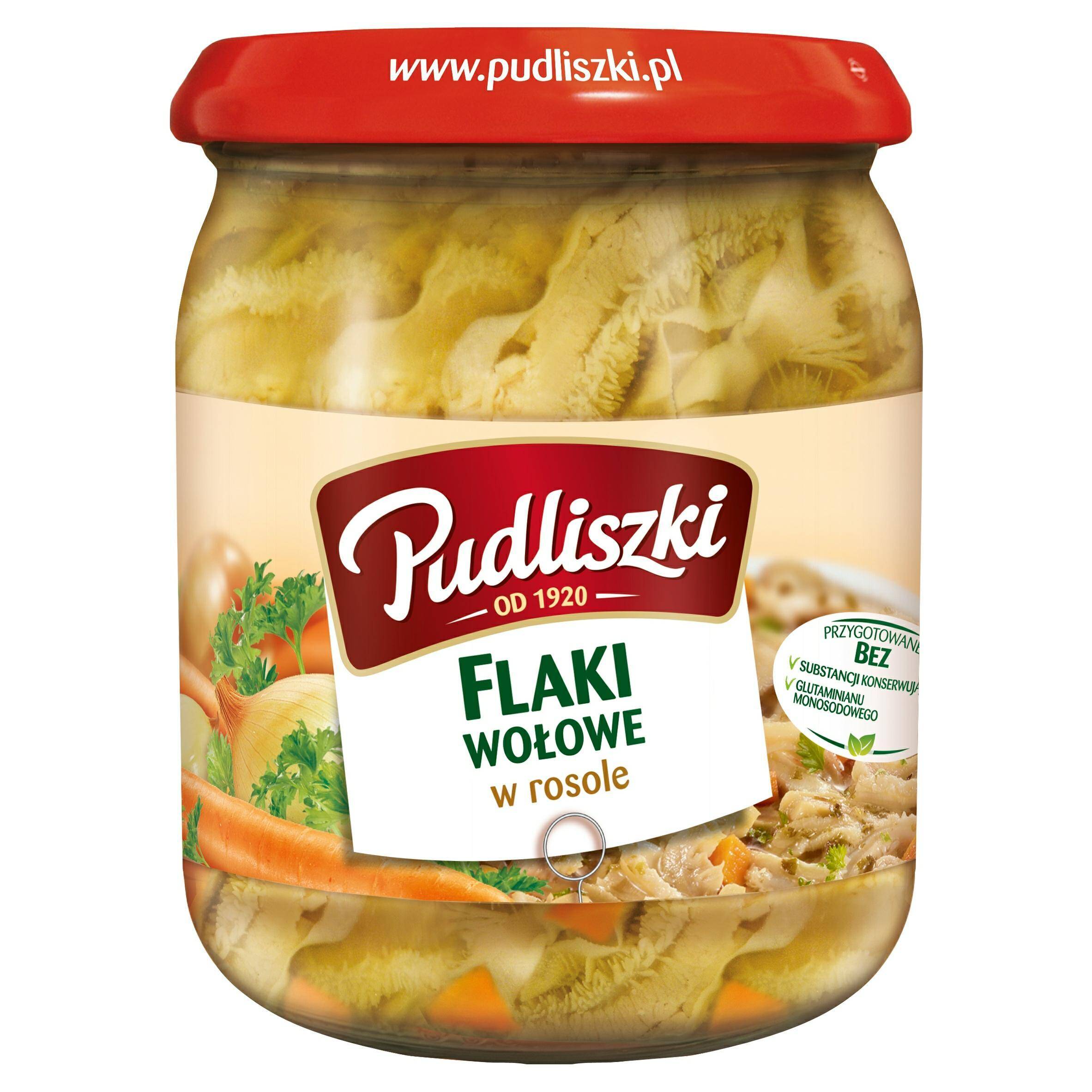 PUDLISZKI flaki w rosole 520g*8