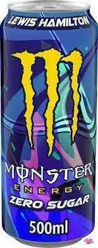 Napój MONSTER 0,5L Lewis Hamilton ZERO *12