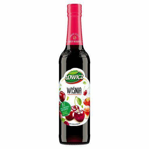 ŁOWICZ Syrop Wiśnia 400ml*6 SUPLEMENT