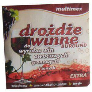 Drożdże winne BURGUND 7g MULTIMEX