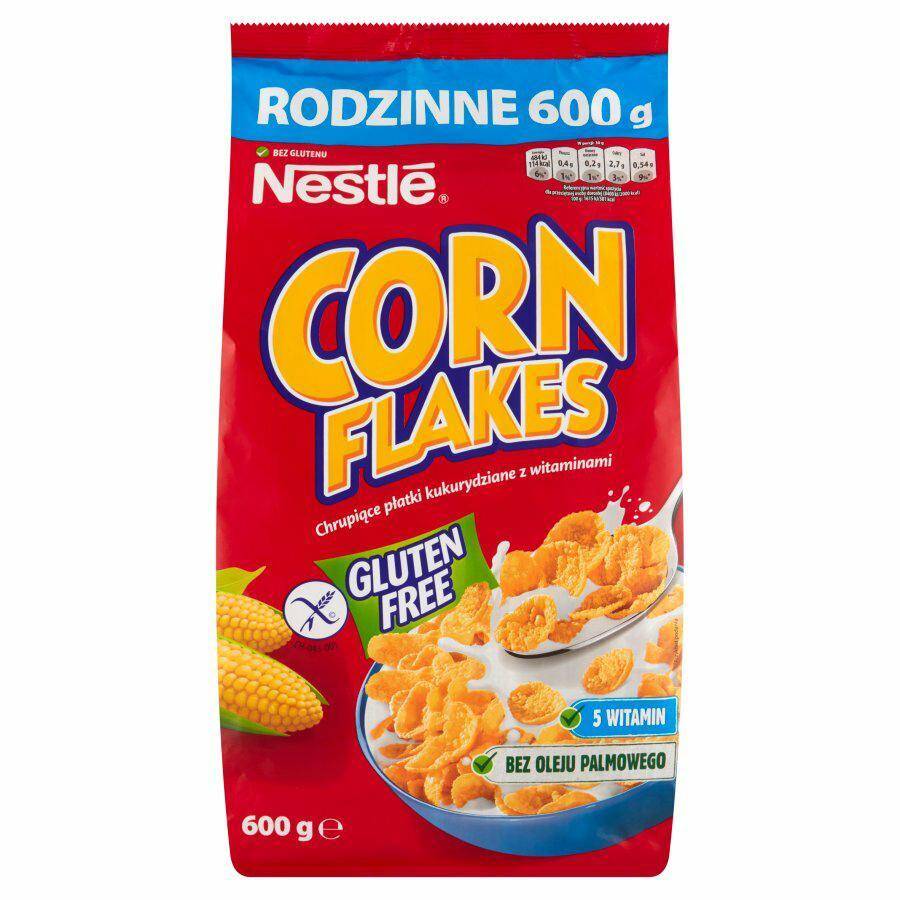 Platki CORN FLAKES 600g*12