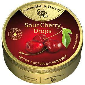 CAVENDISH cukierki Sour Cherry 200g *9