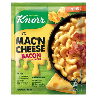 KNOR Fix MAC`N CHEESE BACON 33g*28