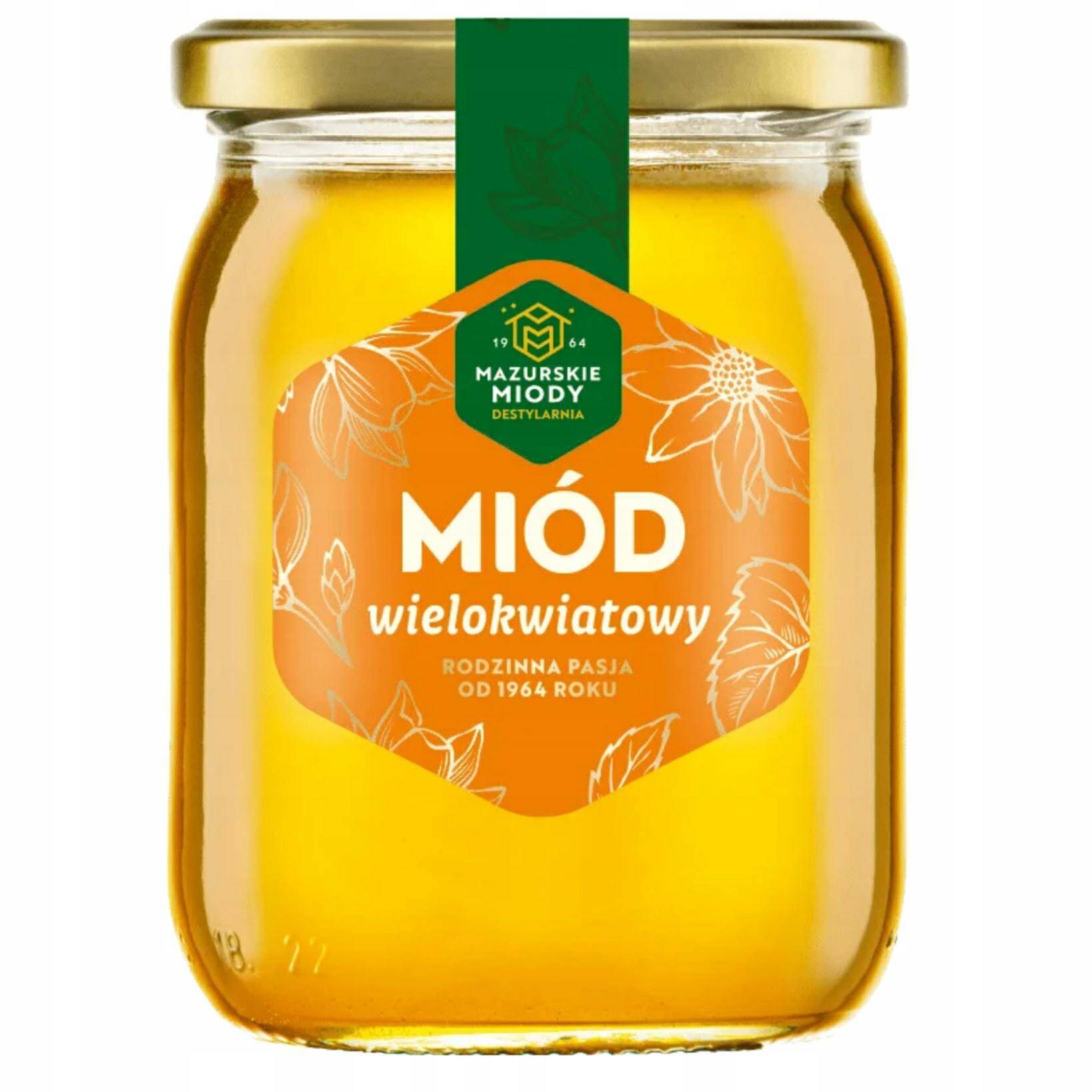 MAZURSKIE Miody wielokwiatowy 400g* 12