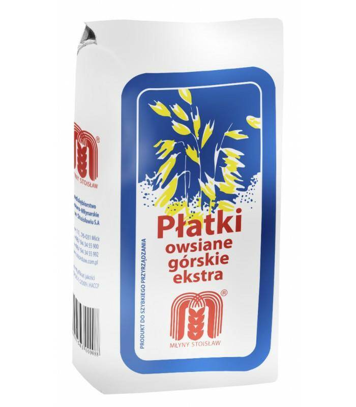 STOISŁAW Płatki owsian.górs.papie500g*12