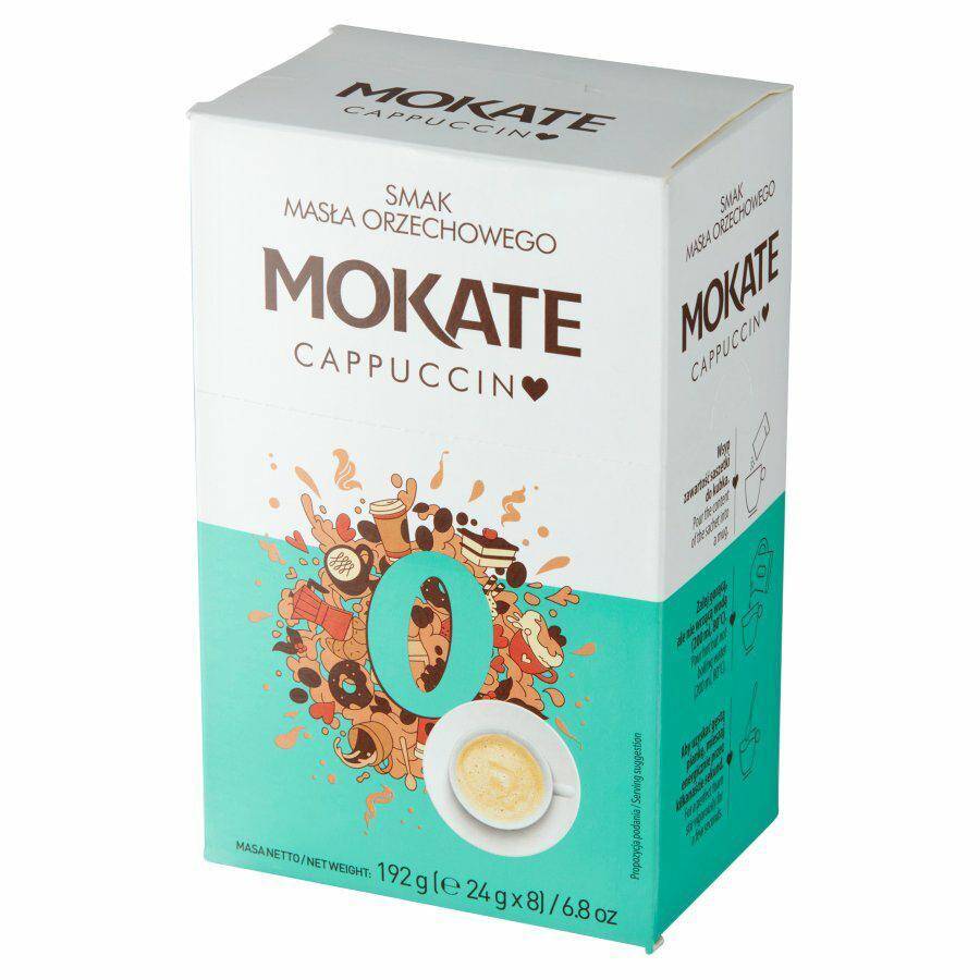 Cappuc KARTONIK masło  24gx8*12 MOKATE (Zdjęcie 1)