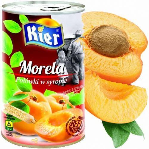 KIER Morela w syropie 410g.