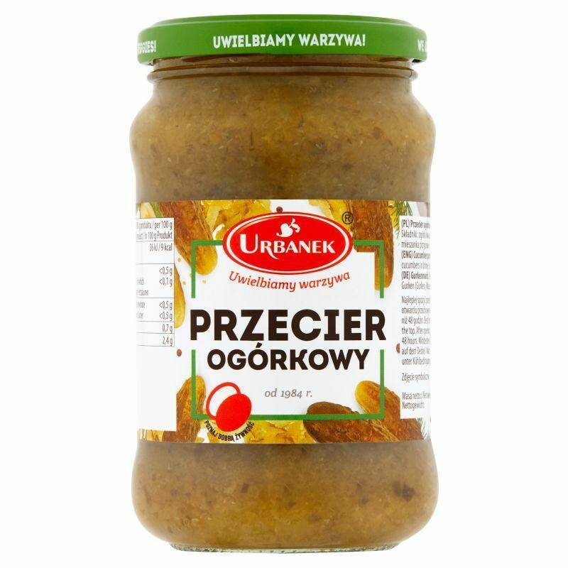 Przetwory URBANEK Przecier Ogórkowy 350g*8.