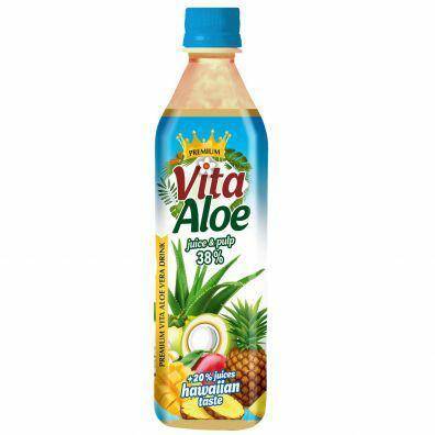 Aloes VITA ALOE 0,5L Hawaiian 38%*24