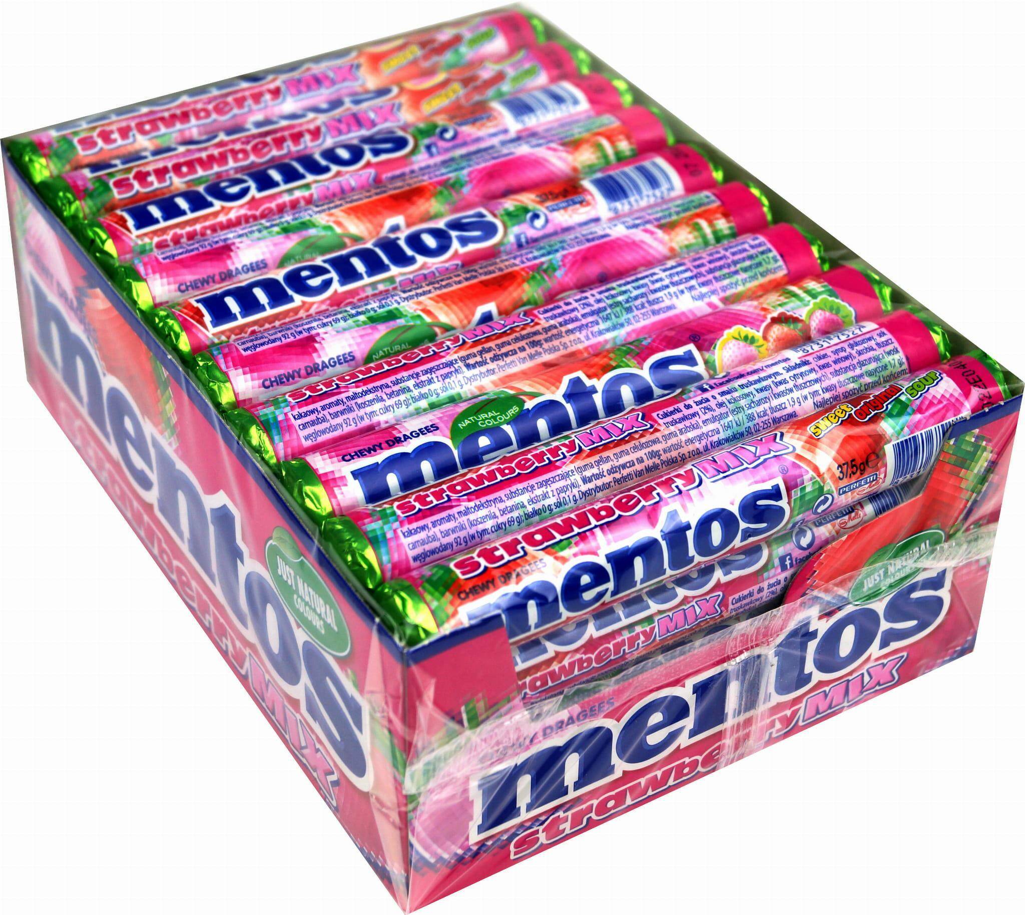 MENTOS TRUSKAWKA 37,5g*40