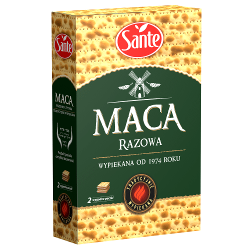 SANTE MACA razowa 180g*8 szt