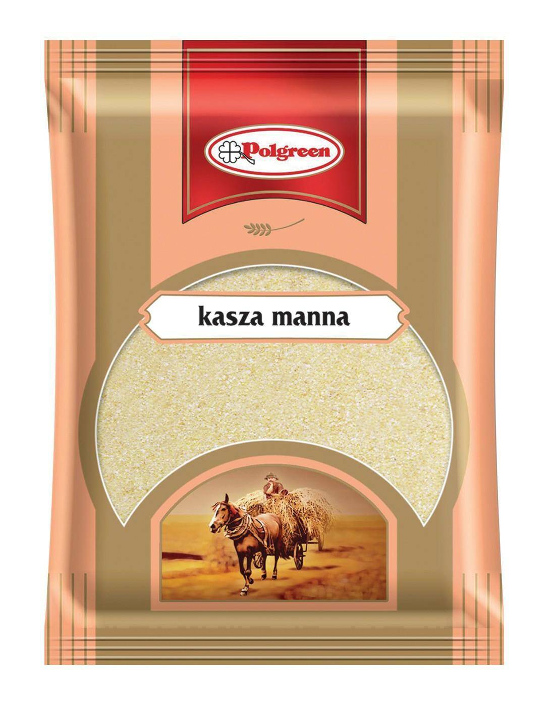 POLGREEN kasza manna 500g*14.