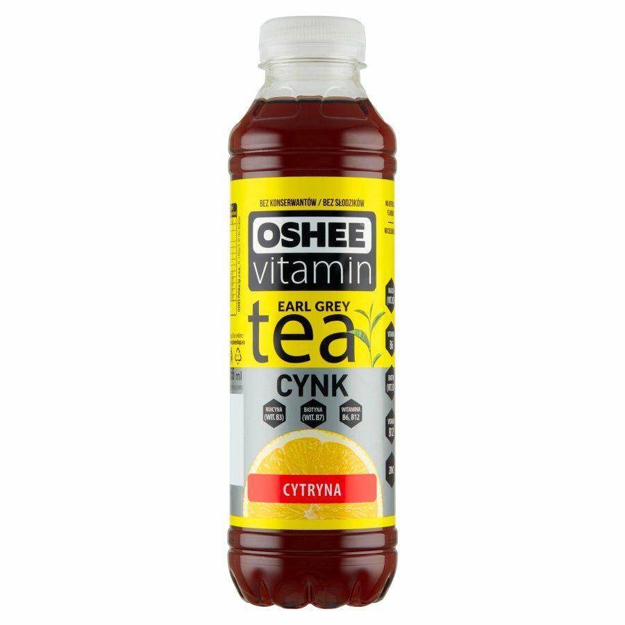 Napój izotoniczny OSHEE 555ml Tea EarlGrey+cyt*6.