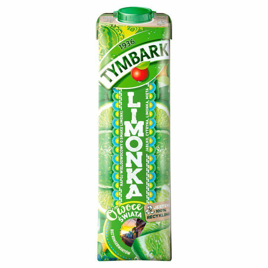TYMBARK 1L owoce św. limonka c.m. *12