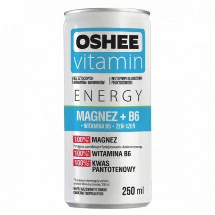 Napój OSHEE pusz 250 ENERGY Magnez*24.