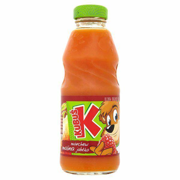 KUBUS 0,3L m-j-malina 100% szkło*20