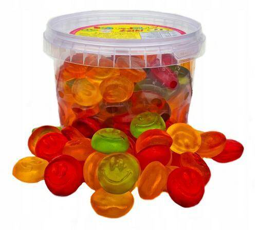 BOBO JELLY Żelki Uśmieszki 400g*12