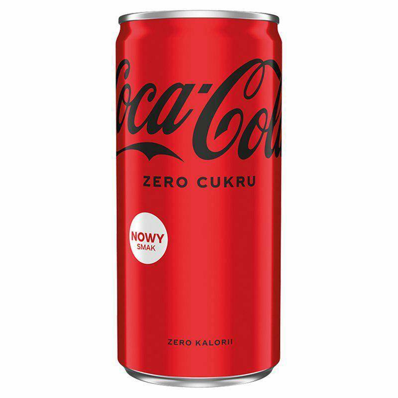 Coca Cola puszka 0,2l *24 mała ZERO !!!
