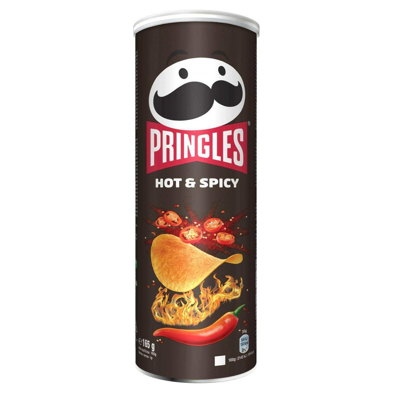 PRINGLES HOT Smokin`BBQ Ribs160g*19.