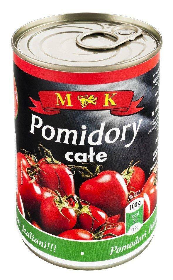 MK Pomidory Całe 400g*24.